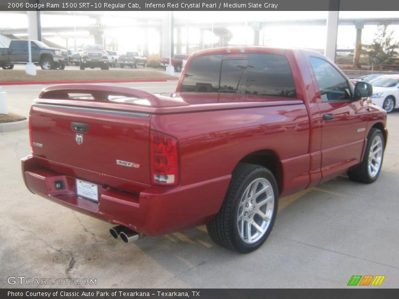  2006 Ram 1500 SRT-10 Regular Cab Inferno Red Crystal Pearl