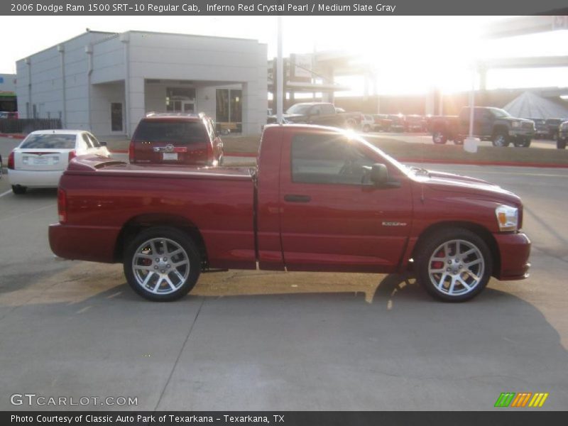 Inferno Red Crystal Pearl / Medium Slate Gray 2006 Dodge Ram 1500 SRT-10 Regular Cab