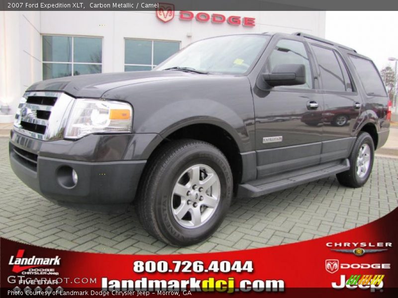 Carbon Metallic / Camel 2007 Ford Expedition XLT