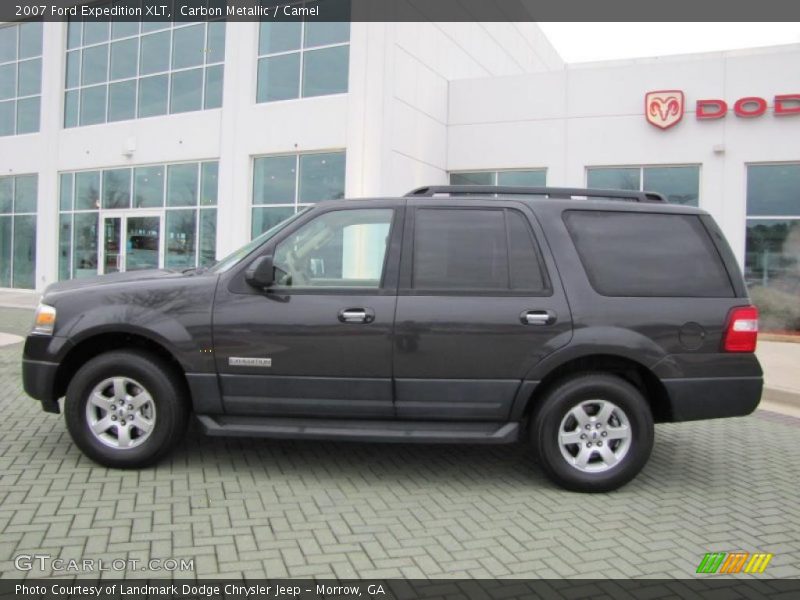 Carbon Metallic / Camel 2007 Ford Expedition XLT