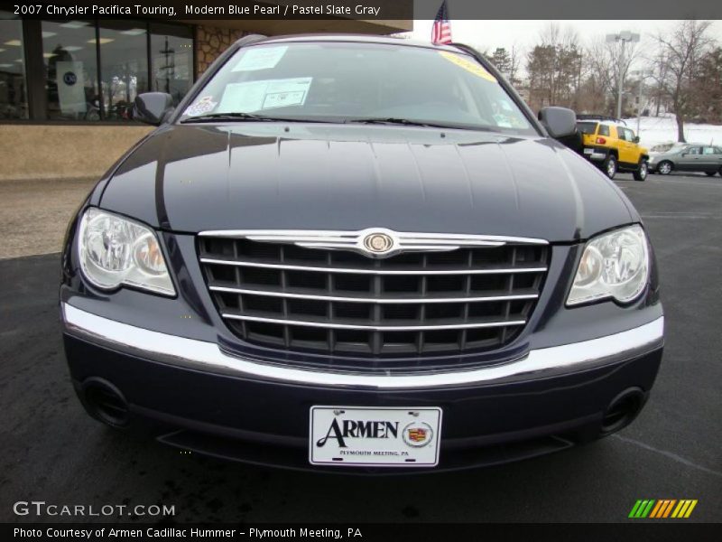 Modern Blue Pearl / Pastel Slate Gray 2007 Chrysler Pacifica Touring