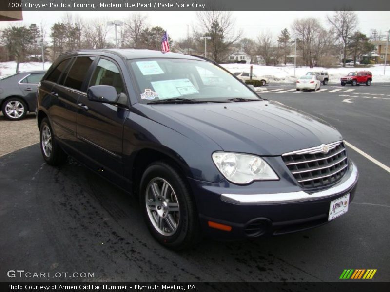 Modern Blue Pearl / Pastel Slate Gray 2007 Chrysler Pacifica Touring