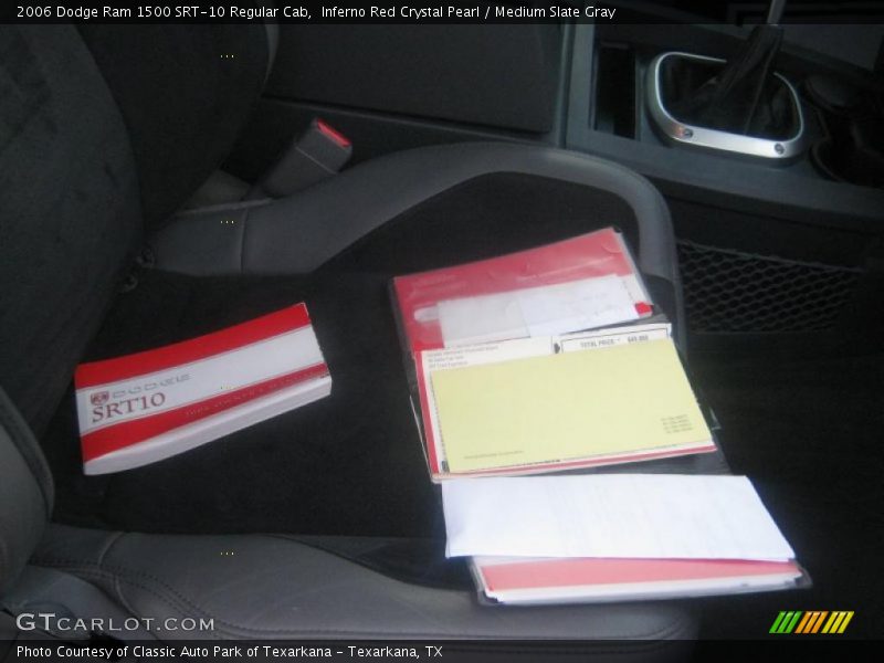 Inferno Red Crystal Pearl / Medium Slate Gray 2006 Dodge Ram 1500 SRT-10 Regular Cab