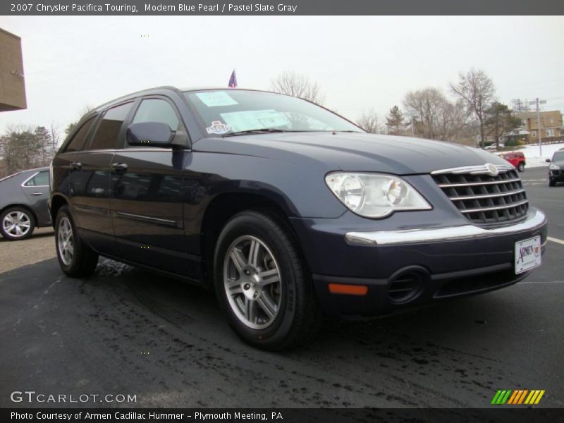 Modern Blue Pearl / Pastel Slate Gray 2007 Chrysler Pacifica Touring
