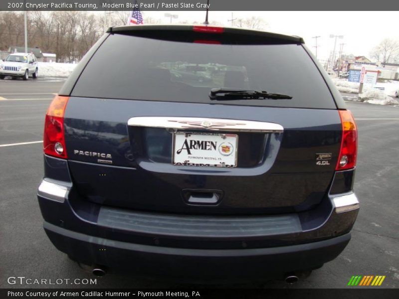 Modern Blue Pearl / Pastel Slate Gray 2007 Chrysler Pacifica Touring