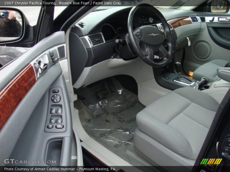 Modern Blue Pearl / Pastel Slate Gray 2007 Chrysler Pacifica Touring
