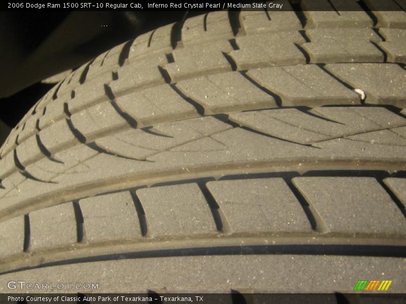 Inferno Red Crystal Pearl / Medium Slate Gray 2006 Dodge Ram 1500 SRT-10 Regular Cab
