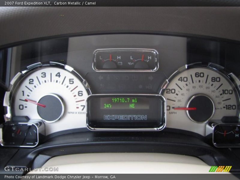 Carbon Metallic / Camel 2007 Ford Expedition XLT