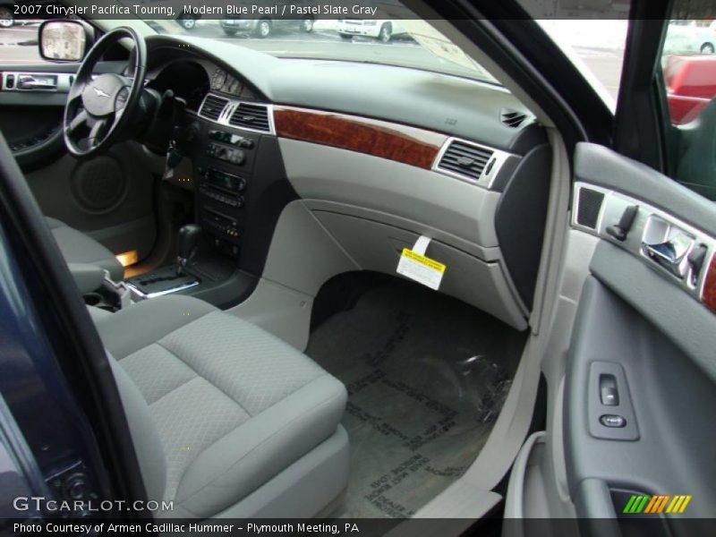 Modern Blue Pearl / Pastel Slate Gray 2007 Chrysler Pacifica Touring
