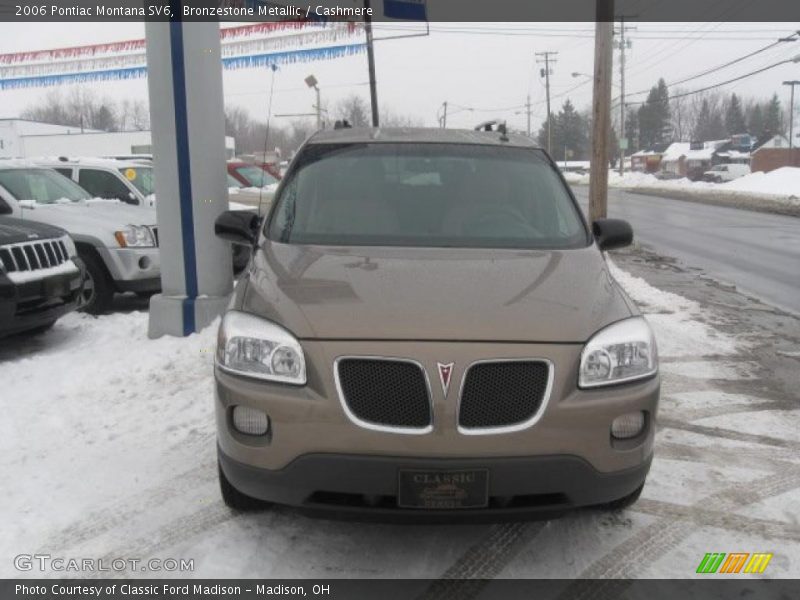 Bronzestone Metallic / Cashmere 2006 Pontiac Montana SV6