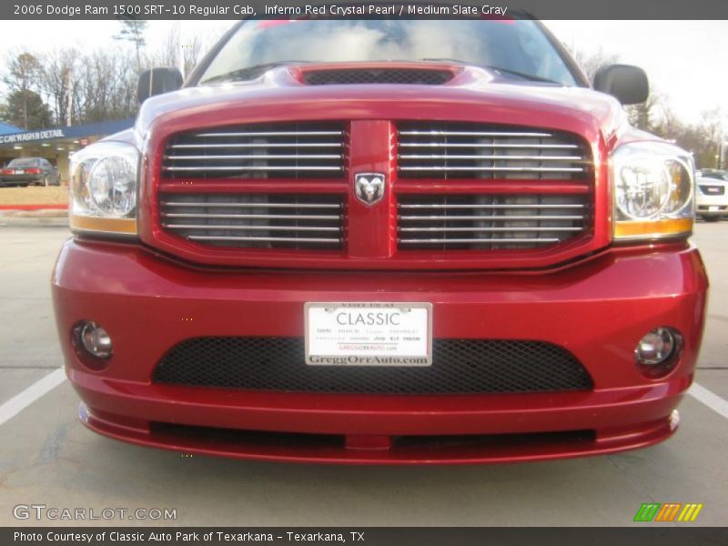 Inferno Red Crystal Pearl / Medium Slate Gray 2006 Dodge Ram 1500 SRT-10 Regular Cab