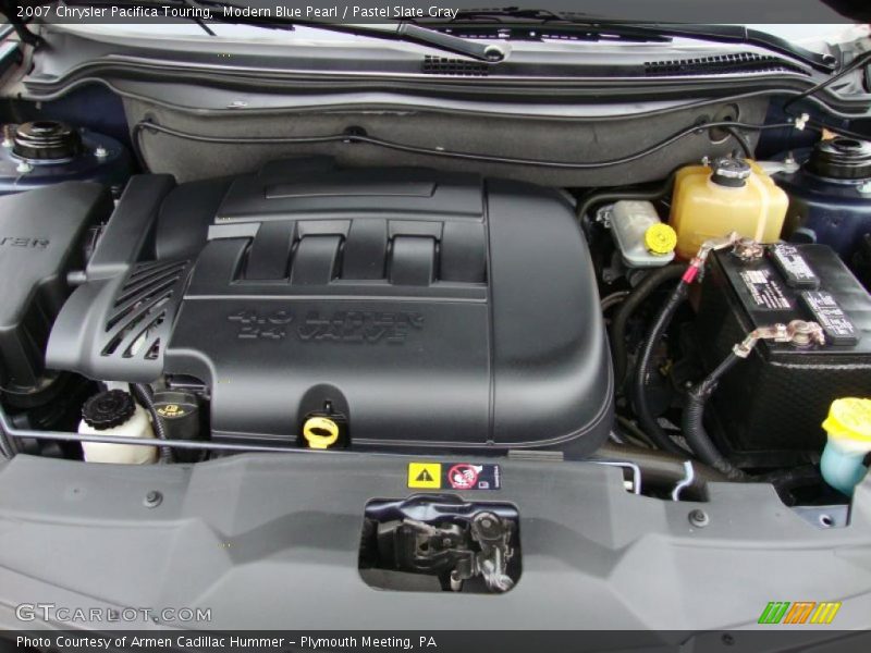 Modern Blue Pearl / Pastel Slate Gray 2007 Chrysler Pacifica Touring
