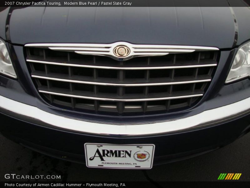 Modern Blue Pearl / Pastel Slate Gray 2007 Chrysler Pacifica Touring