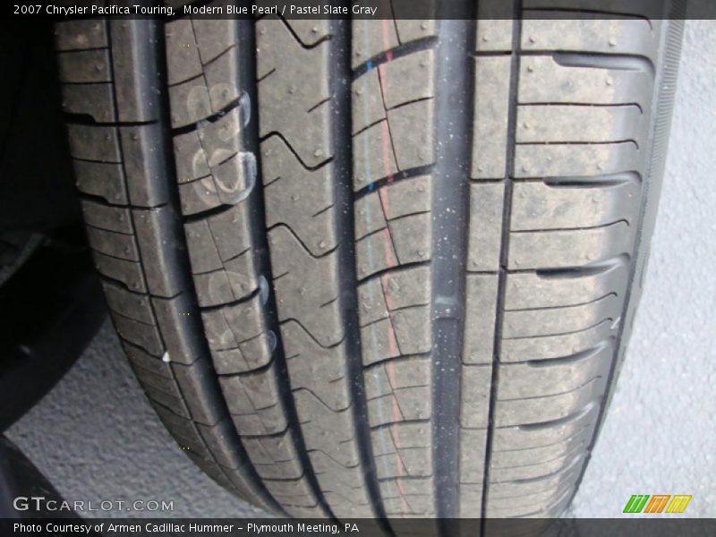 Modern Blue Pearl / Pastel Slate Gray 2007 Chrysler Pacifica Touring
