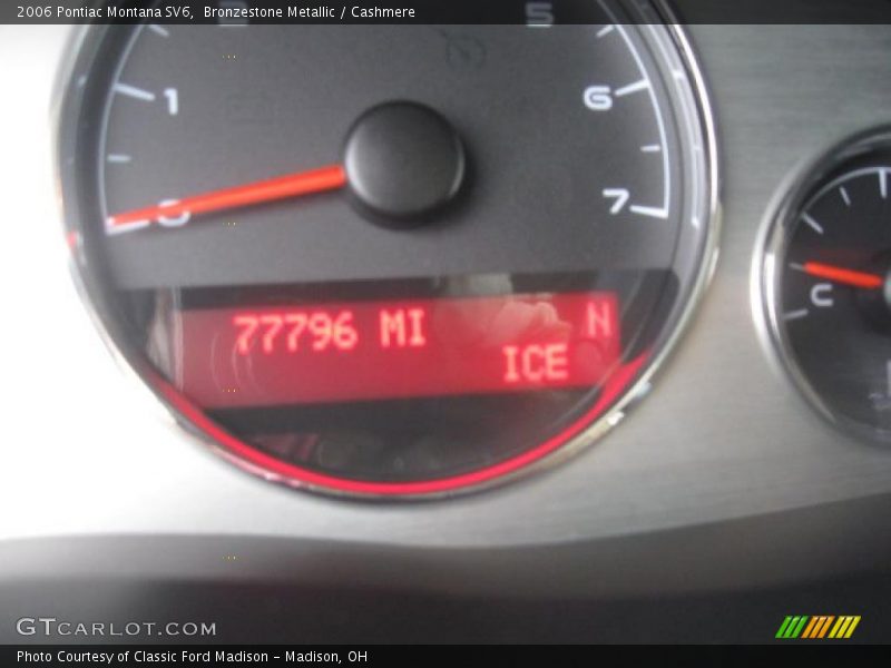 Bronzestone Metallic / Cashmere 2006 Pontiac Montana SV6