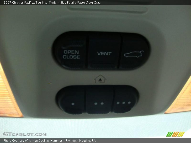 Modern Blue Pearl / Pastel Slate Gray 2007 Chrysler Pacifica Touring