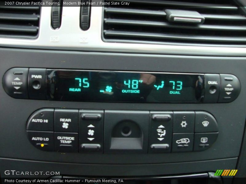 Modern Blue Pearl / Pastel Slate Gray 2007 Chrysler Pacifica Touring