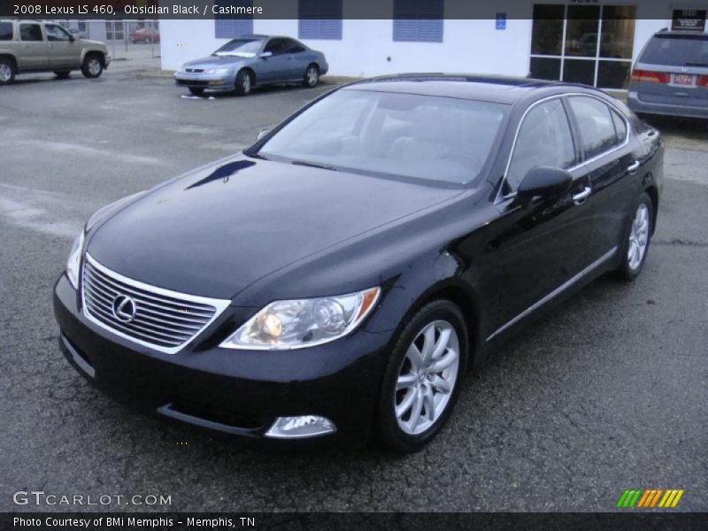 Obsidian Black / Cashmere 2008 Lexus LS 460