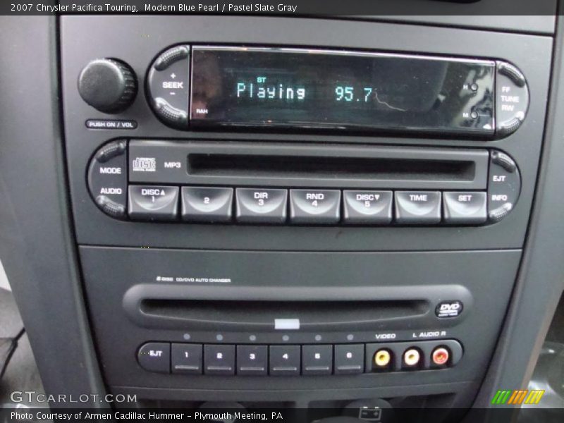 Modern Blue Pearl / Pastel Slate Gray 2007 Chrysler Pacifica Touring