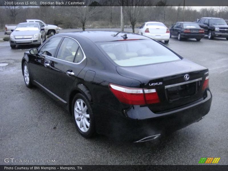 Obsidian Black / Cashmere 2008 Lexus LS 460