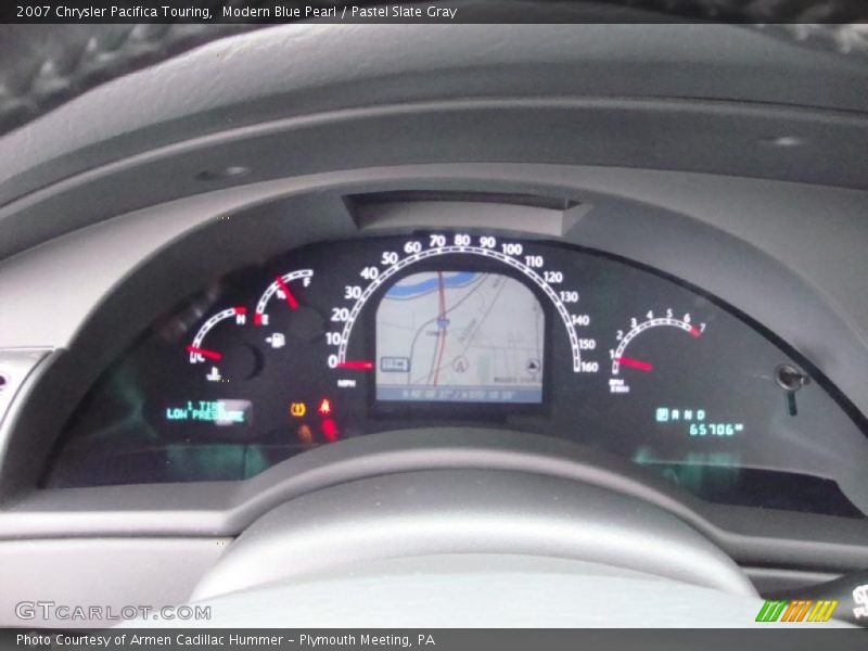 Modern Blue Pearl / Pastel Slate Gray 2007 Chrysler Pacifica Touring