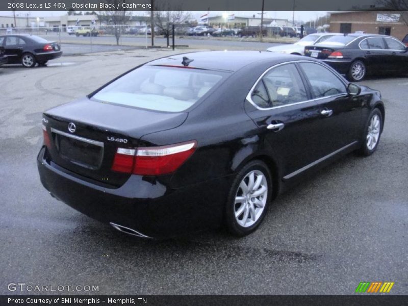 Obsidian Black / Cashmere 2008 Lexus LS 460