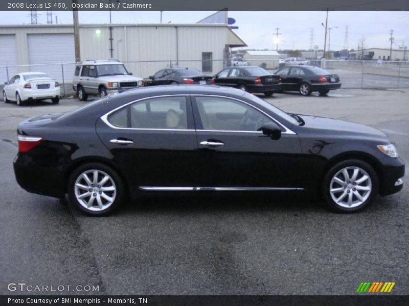 Obsidian Black / Cashmere 2008 Lexus LS 460