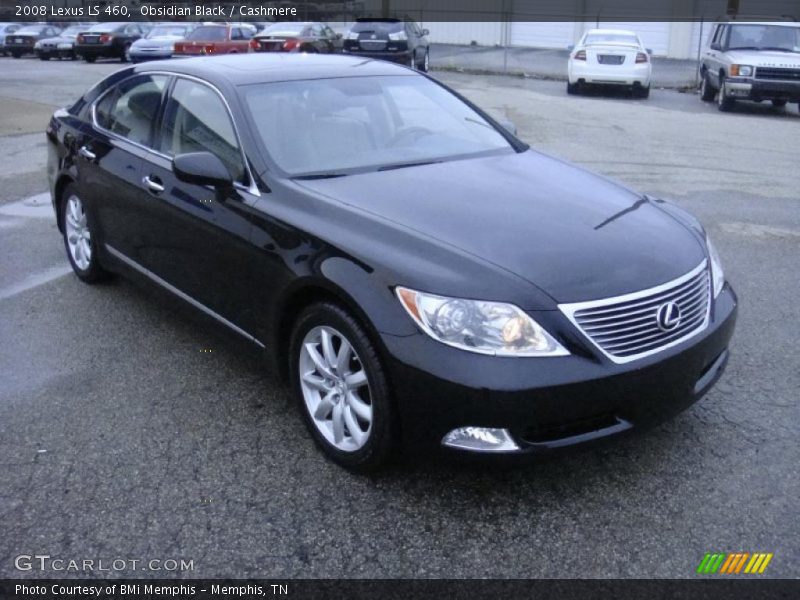 Obsidian Black / Cashmere 2008 Lexus LS 460