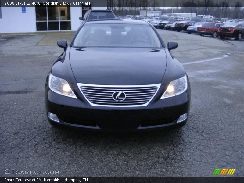 Obsidian Black / Cashmere 2008 Lexus LS 460
