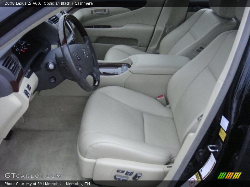 Obsidian Black / Cashmere 2008 Lexus LS 460