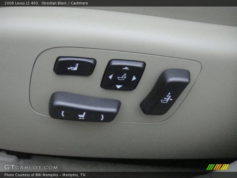Obsidian Black / Cashmere 2008 Lexus LS 460
