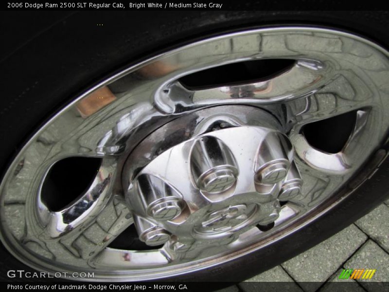 Bright White / Medium Slate Gray 2006 Dodge Ram 2500 SLT Regular Cab