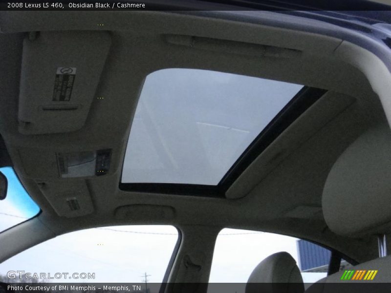 Obsidian Black / Cashmere 2008 Lexus LS 460