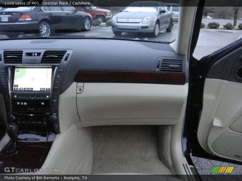 Obsidian Black / Cashmere 2008 Lexus LS 460