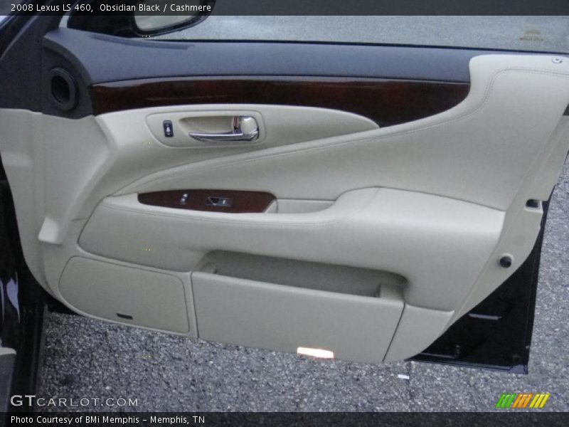 Obsidian Black / Cashmere 2008 Lexus LS 460