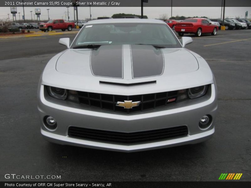 Silver Ice Metallic / Gray 2011 Chevrolet Camaro SS/RS Coupe