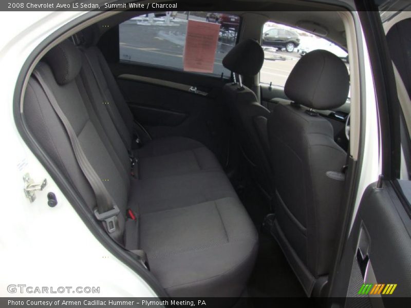 Summit White / Charcoal 2008 Chevrolet Aveo LS Sedan