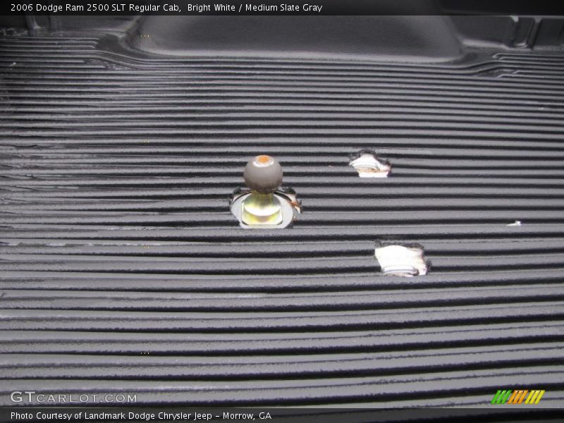 Bright White / Medium Slate Gray 2006 Dodge Ram 2500 SLT Regular Cab