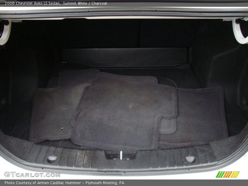 Summit White / Charcoal 2008 Chevrolet Aveo LS Sedan