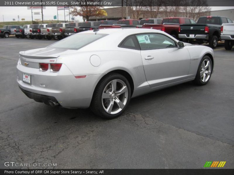 Silver Ice Metallic / Gray 2011 Chevrolet Camaro SS/RS Coupe