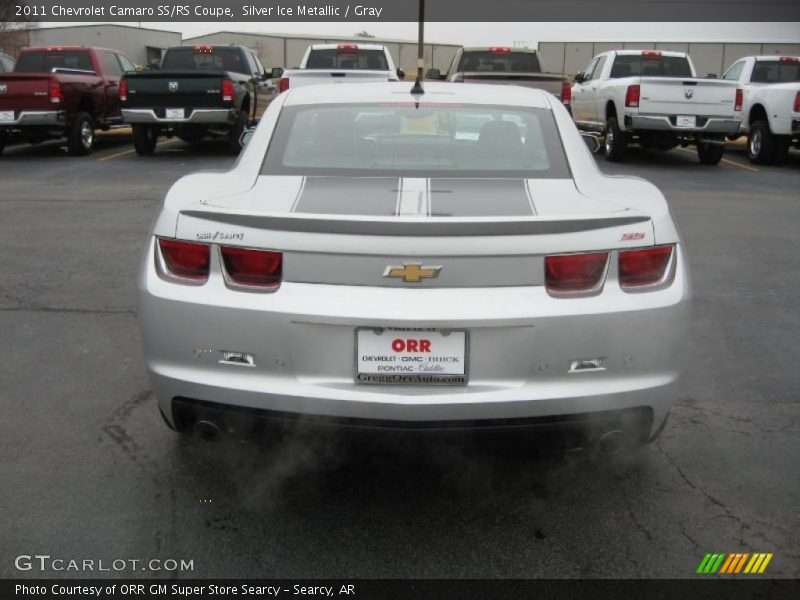 Silver Ice Metallic / Gray 2011 Chevrolet Camaro SS/RS Coupe
