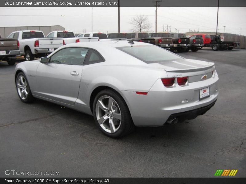Silver Ice Metallic / Gray 2011 Chevrolet Camaro SS/RS Coupe