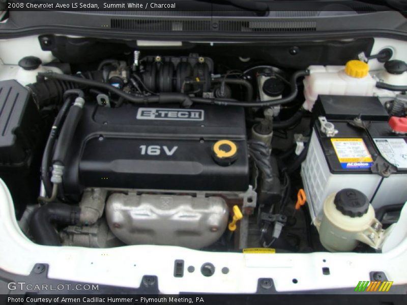Summit White / Charcoal 2008 Chevrolet Aveo LS Sedan