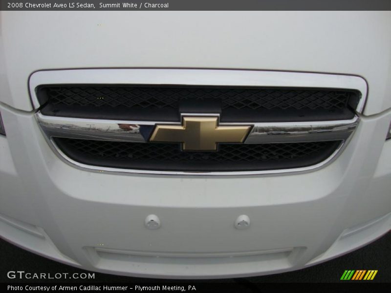 Summit White / Charcoal 2008 Chevrolet Aveo LS Sedan