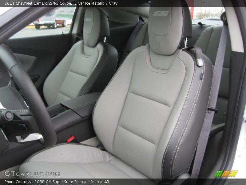 Silver Ice Metallic / Gray 2011 Chevrolet Camaro SS/RS Coupe