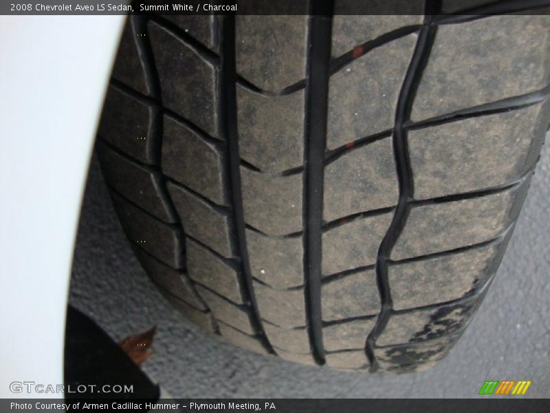 Summit White / Charcoal 2008 Chevrolet Aveo LS Sedan