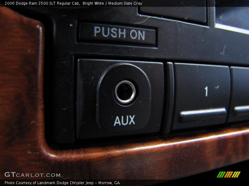 Bright White / Medium Slate Gray 2006 Dodge Ram 2500 SLT Regular Cab