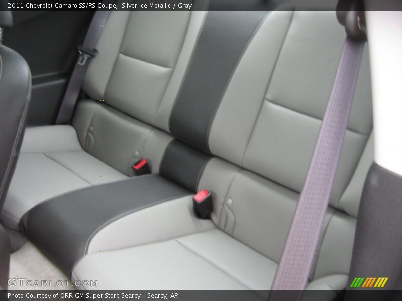 Silver Ice Metallic / Gray 2011 Chevrolet Camaro SS/RS Coupe