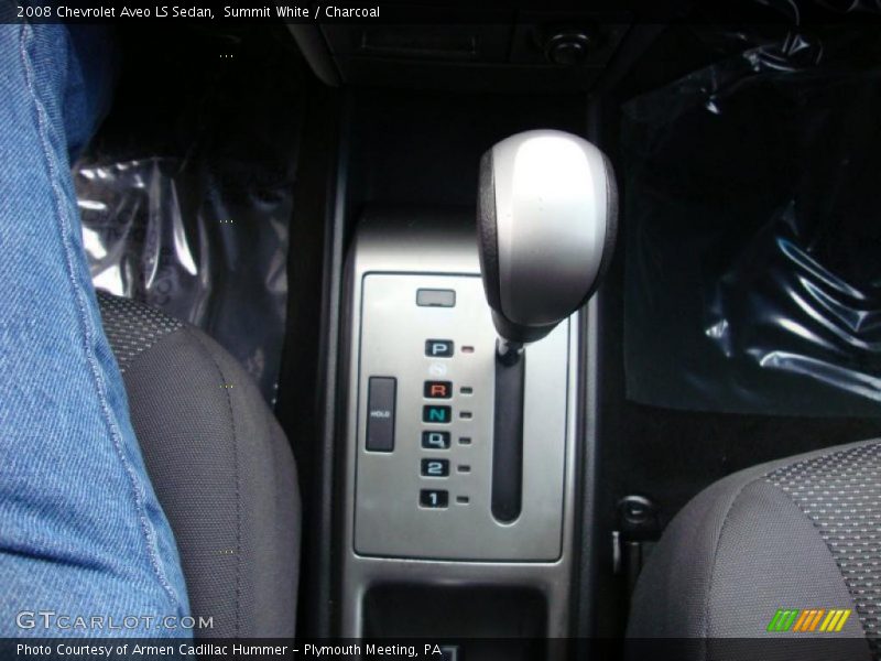 Summit White / Charcoal 2008 Chevrolet Aveo LS Sedan