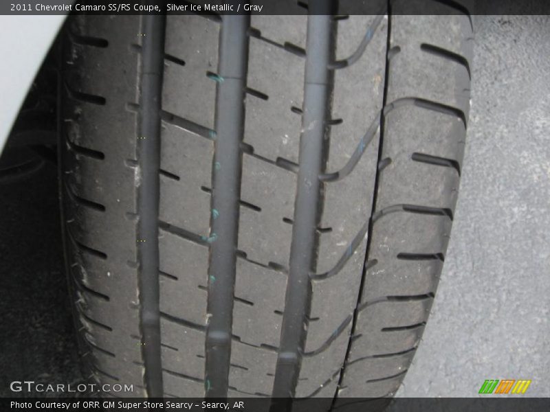 Silver Ice Metallic / Gray 2011 Chevrolet Camaro SS/RS Coupe